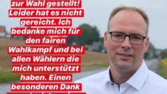 Andreas Baxmann nach Bürgermeisterwahl